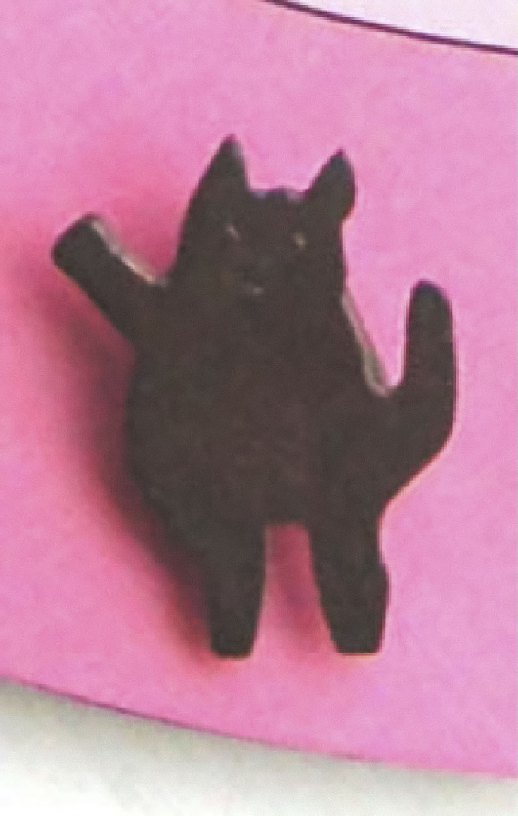 1564 Trench Art Charm Lucky Cat Museum Of Witchcraft And Magic