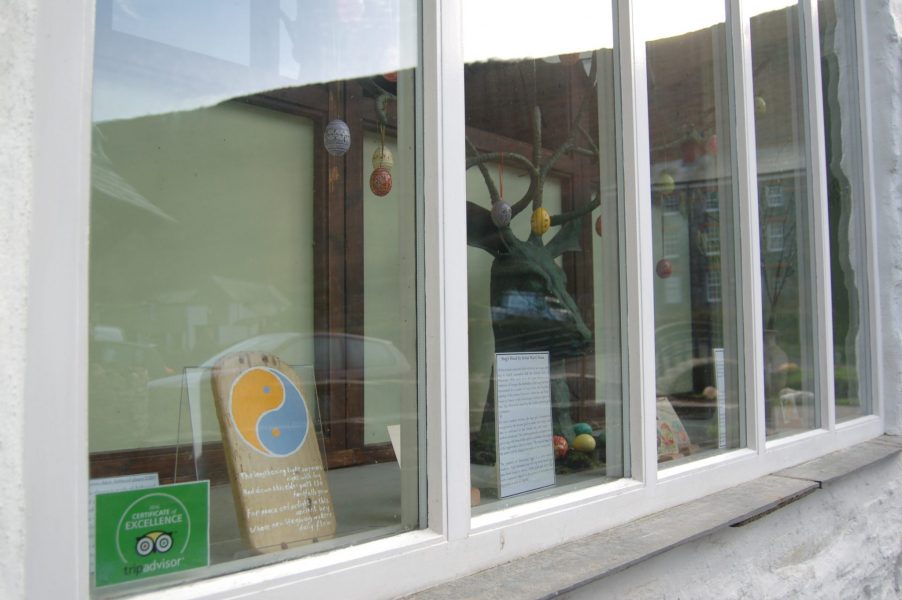 New window display - Museum of Witchcraft and Magic