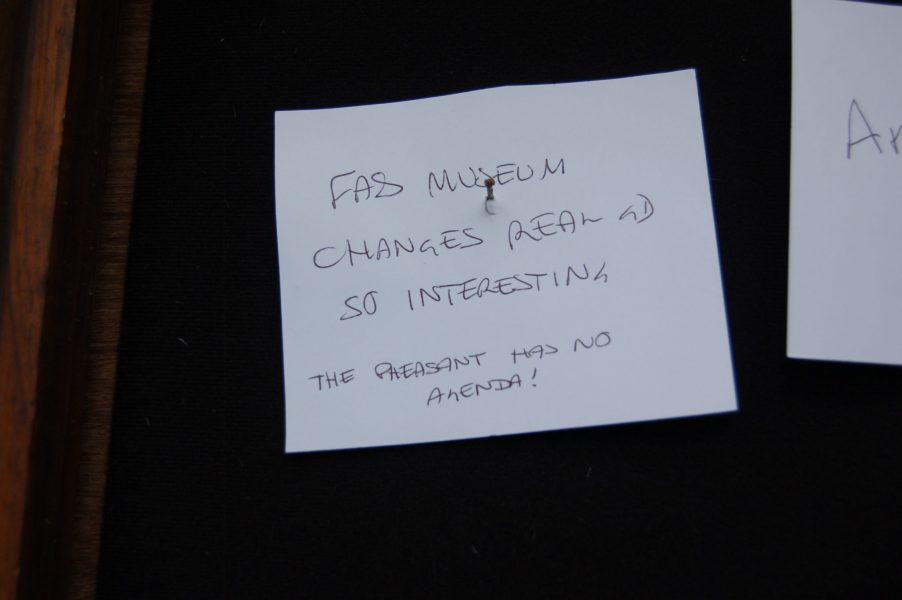 New visitors comments outside the Museum - Museum of Witchcraft and Magic